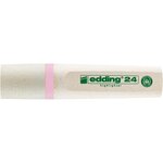 Surligneur 24 Ecoline Rose pastel 2-5 mm x 10 EDDING