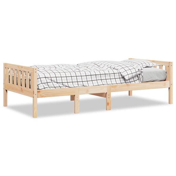 vidaXL Lit pour enfants sans matelas 75x190 cm bois de pin massif