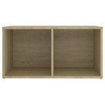 vidaXL Meubles TV 2 Pièces Chêne sonoma 72x35x36 5 cm Bois d'ingénierie