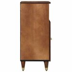 vidaXL Buffet Marron 60 x 33.5 x 75 cm Bois de manguier massif