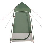 vidaXL Tente de toilette vert imperméable