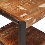 vidaXL Porte-vêtements multicolore 40x40x90 cm bois solide récupéré