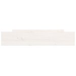 vidaXL Tiroirs de lit 2 Pièces blanc Bois de pin massif