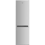 Hotpoint h8a1es - réfrigérateur congélateur bas - 338l (227+111) - froid brassé - l 60cm x h 189cm - silver