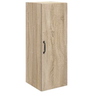 vidaXL Armoire Murale Chêne Sonoma 33 x 34 5 x 90 cm Bois d'ingénierie