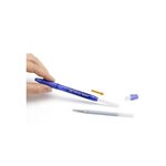 BIC Lot de 3 Recharges pour stylo roller encre gel effaçable Gelocity Illusion - Bleu