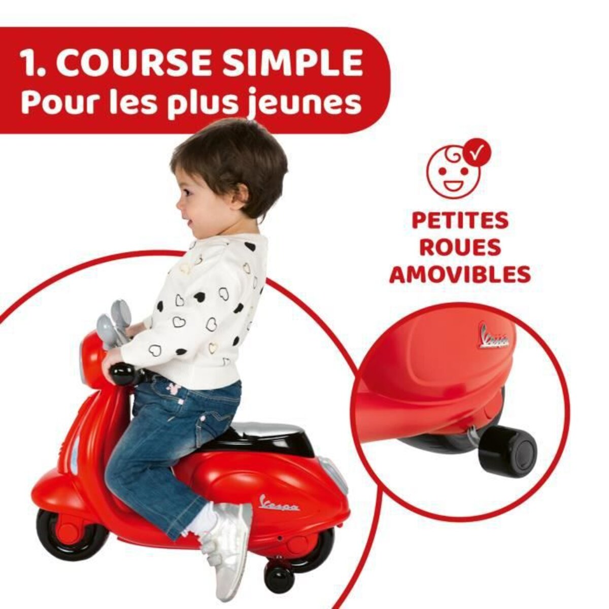 Porteur scooter chicco deals