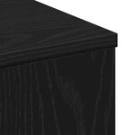vidaXL Table Basse Chêne Noir 90x67x33 cm Bois d'Ingénierie