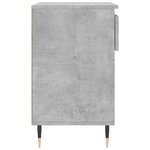 vidaXL Armoire à chaussures Gris béton 70x36x60 cm Bois d'ingénierie