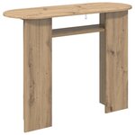 vidaXL Table console Chêne artisanal 100 x 39 5 x 75 cm