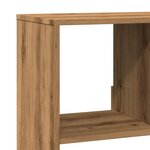 vidaXL Cloison de séparation chêne artisanal bois d'ingénierie