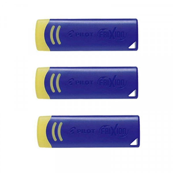 Lot de 3 gommes pour stylos frixion - pilot