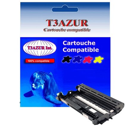 Kit Tambour compatible avec Brother DR6000 pour Brother MFC9880N, MFCP2500 - 20 000 pages - T3AZUR