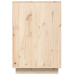 vidaXL Bureau 140x50x75 cm bois massif de pin
