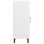 vidaXL Buffet Blanc 34 5x34x90 cm Bois d'ingénierie