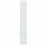 vidaXL Armoire tête de lit avec LED blanc 100x16 5x103 5 cm