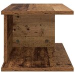 vidaXL Table de chevet Bois ancien 40 x 30 x 25 cm Bois d'ingénierie