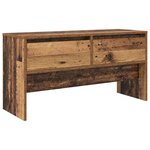 vidaXL Ensemble de meubles d'entrée Bois ancien 90 x 31 x 46.5 cm