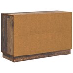 vidaXL Buffet Bois ancien 89 x 34 5 x 57 cm Bois d'ingénierie