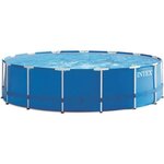 Kit piscine tubulaire INTEX Frame - Ronde - Métal - 457,2 x 121,92 cm