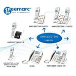 Téléphone fixe additionnel amplidect  595 u.l.e