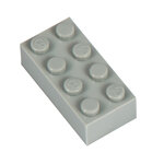 Briques en vrac QBricks Gris Clair - 500 grammes