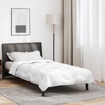 vidaXL Couettes & Duvets Blanc 135 x 200 cm Microfibre