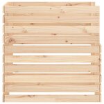 vidaXL Composteur 80x80x78 cm Bois massif de pin