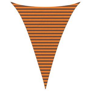 vidaXL Voile d'ombre Orange et marron 3 x 4 x 4 m