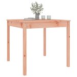 vidaXL Table de jardin 82 5x82 5x76 cm bois massif de douglas