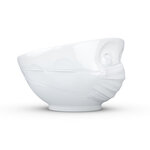 Grand bol hopeful en porcelaine tassen intérieur gris 500 ml