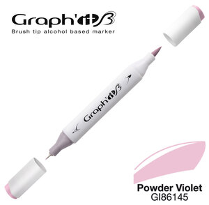 Marqueur manga à l'alcool Graph'it Brush 6145 Powder violet
