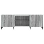 vidaXL Meuble TV Sonoma gris 150 x 31 x 52 cm Bois d'ingénierie