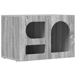 vidaXL Meuble TV Gris Sonoma 60 x 35 x 40 cm Bois d'ingénierie