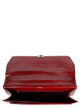 Cartable Hype  en cuir - KATANA - 1 soufflet - 38 cm - 63024-Rouge