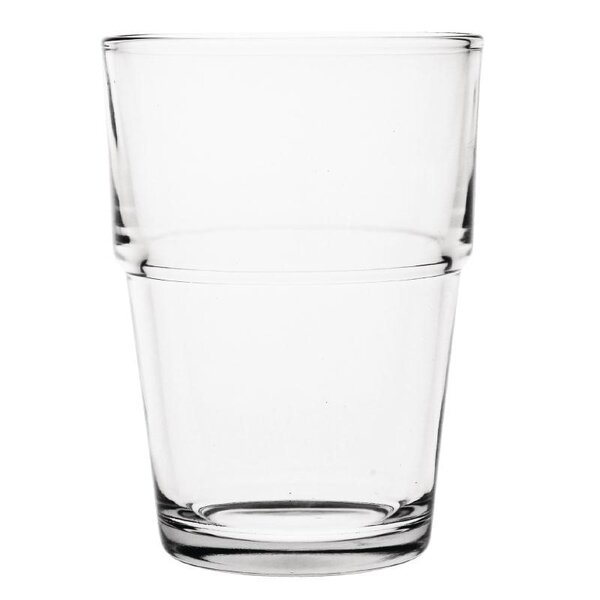 Gobelet empilable olympia 200 ml - lot de 12 -  - verre trempé x96mm