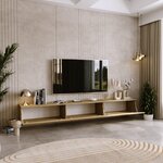 Meuble TV Nicole 80 cm - chêne artisan