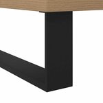 vidaXL Armoire de lavabo de salle de bain chêne artisanal 65x33x60 cm