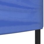 vidaXL Tente de réception pliable Bleu 3x3 m