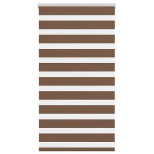 vidaXL Store zèbre marron 70x150 cm largeur du tissu 65 9 cm polyester