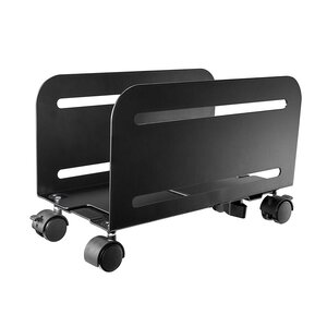 Chariot support pour Unité Centrale largeur 12-21 cm Noir NEWSTAR