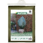 Nature Couverture polaire d'hiver 50 g/m² 157x100 cm vert