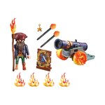PLAYMOBIL 71189 - Pirates Pirate et canon de feu