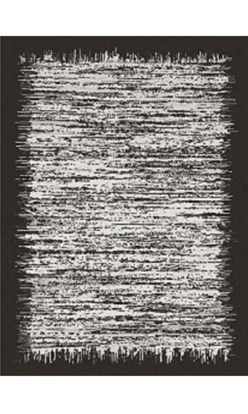 Tapis de salon SHADOW 50 x 80 cm - Noir
