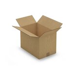 Caisse carton brune double cannelure raja 41x27x29 cm (lot de 15)