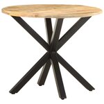vidaXL Table d'appoint 68x68x56 cm Bois de manguier massif
