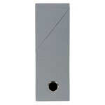 Boite transfert Dos 90mm papier toilé - Gris x 5 EXACOMPTA