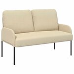 vidaXL Ensembles de canapés 3 Pièces Crème 115 x 56 x 80 cm Contreplaqué