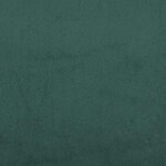 vidaXL Cadre de lit d'angle Autre Vert foncé 90 x 190 cm