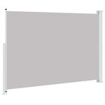 vidaXL Auvent latéral rétractable de patio 200x314 cm Gris